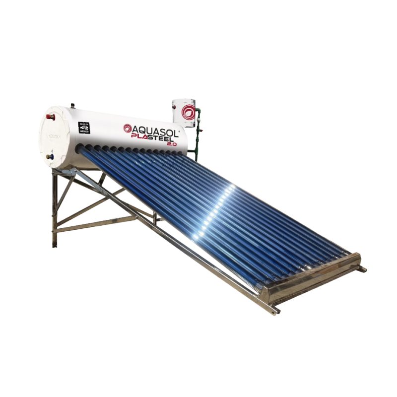 Calentador solar AQUASOL Plasteel 2.0 15 tubos 164L