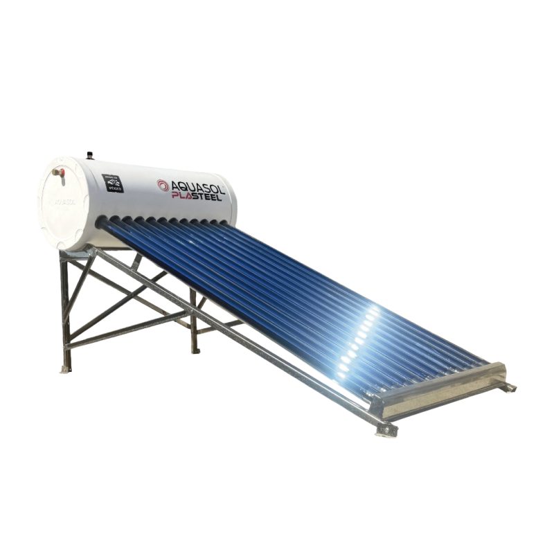 Calentador solar AQUASOL Plasteel 12 tubos 132L